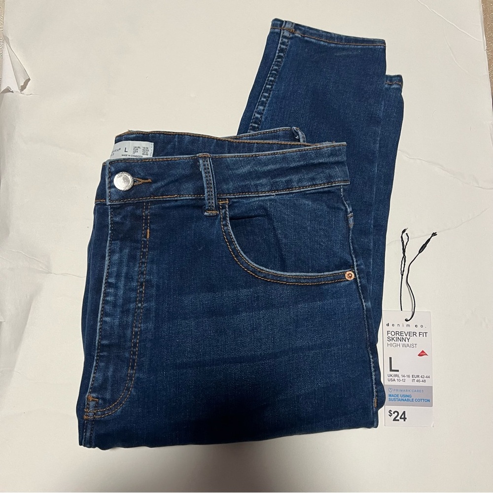 Denim Co Forever Fit Skinny High Waisted Jean